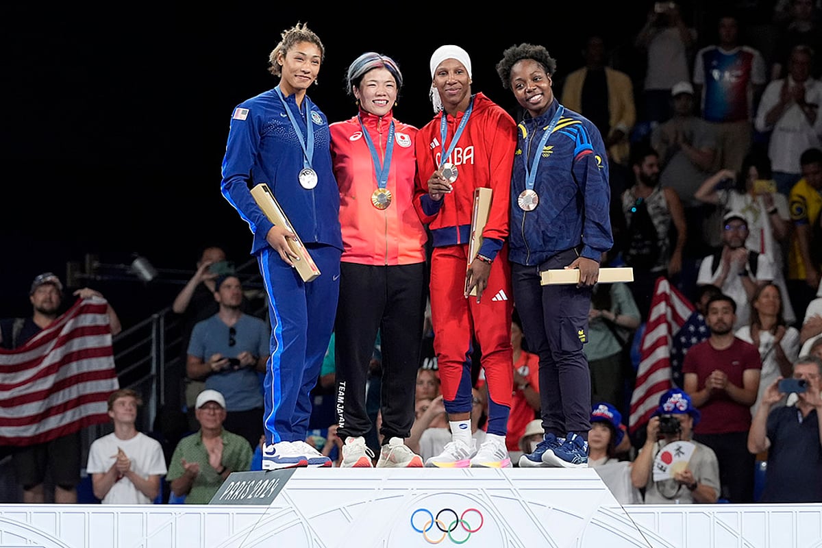 Paris Olympics Women's Wrestling_women's freestyle 76kg wrestling